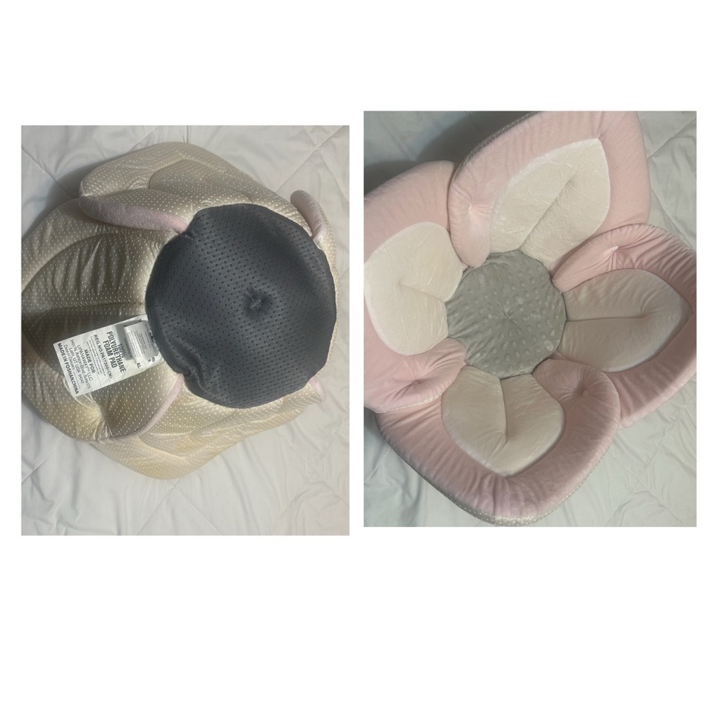 Pink and Cream Baby Bath Flower